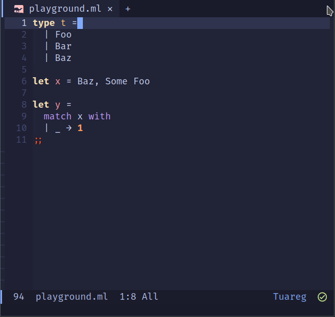 Destruct on nested tuples